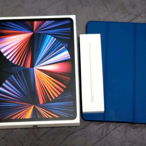 아이패드 12.9 5세대 M1 Wi-Fi + 셀눌러 128기가 스페이스 그레이 + 2세대 애플펜슬