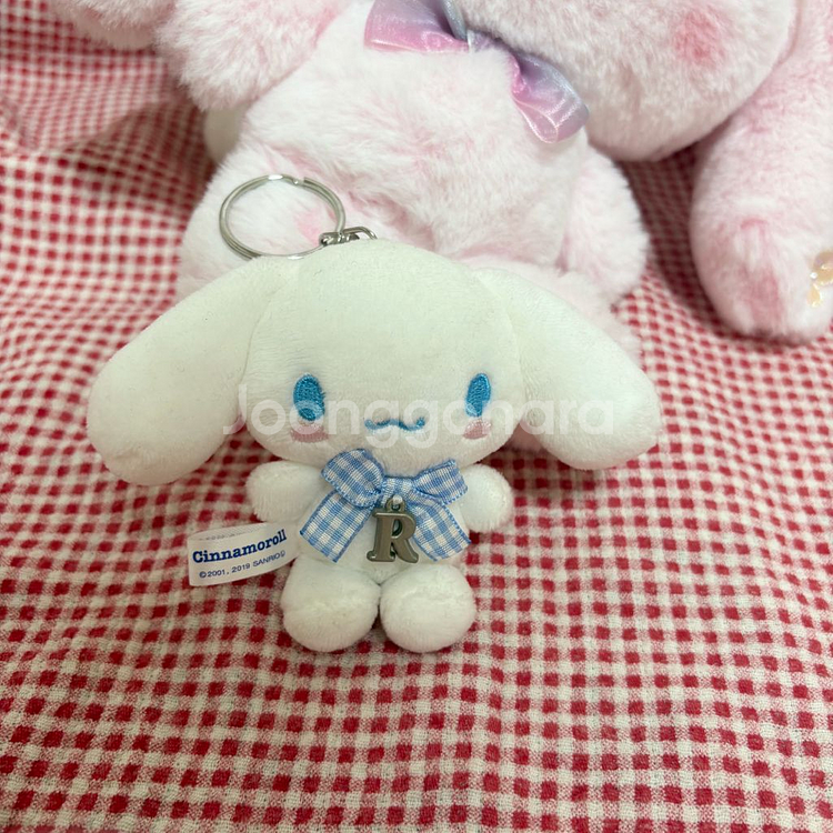 산리오 시나모롤 핸드퍼펫 인형, 벚꽃 인형, 키링--4