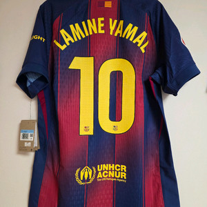 25-26 바르셀로나 라리가 홈 라민 야말 10 어센틱 정품