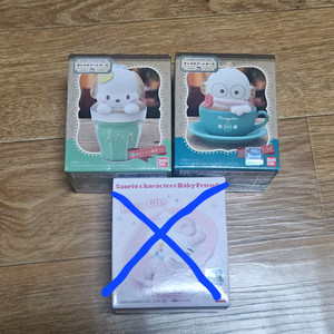 산리오 반다이 라떼아트 한교동 포차코 피규어 굿즈