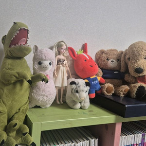 캐릭터 인형 세트