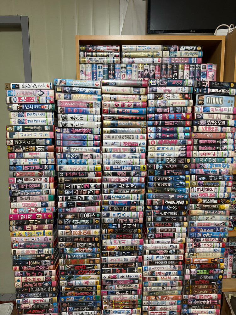 비디오 테이프 한국 일본 홍콩 헐리웃등 다수--9