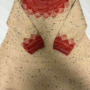 미샤앤퍼프 시나몬 파인콘 드레스 5y