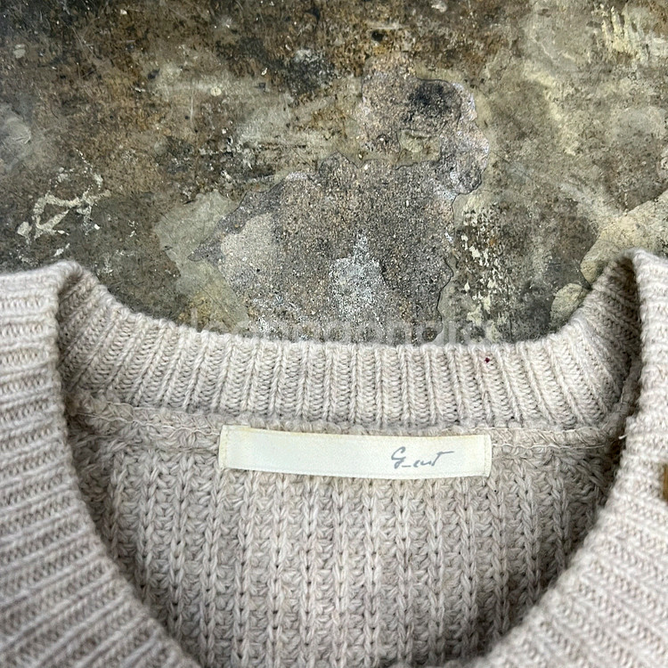 F) 지컷 케이블 니트 스웨터--2