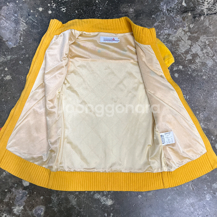 XS) 르꼬끄 골프 방풍 니트 집업 조끼 베스트 여성 골프웨어 골프 의류--3