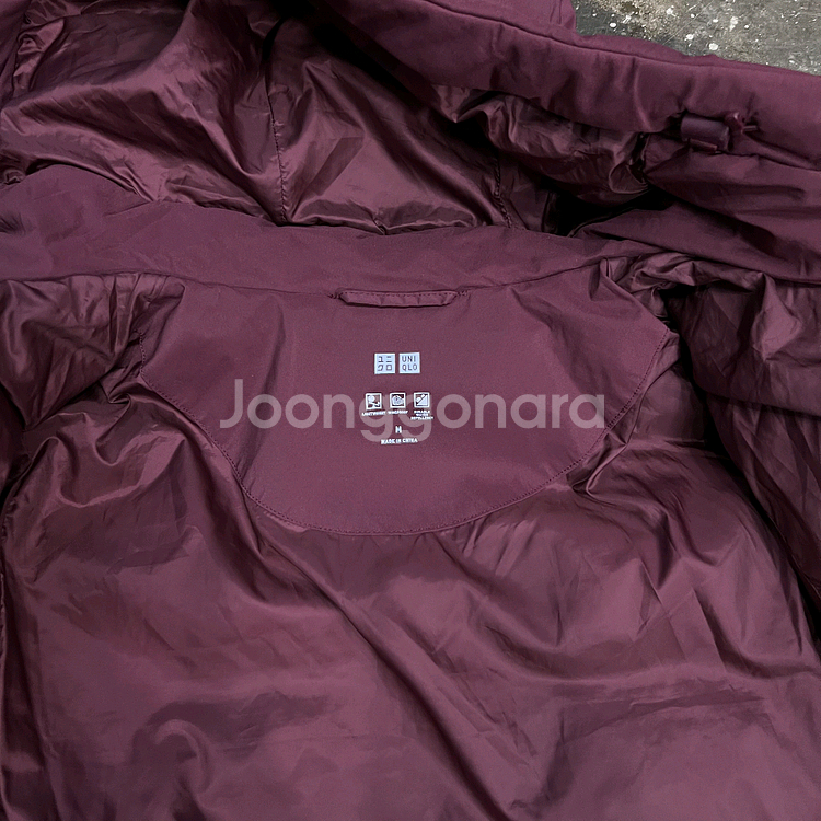 M) 유니클로 울트라 라이트 다운 하프패딩 점퍼 경량패딩--4