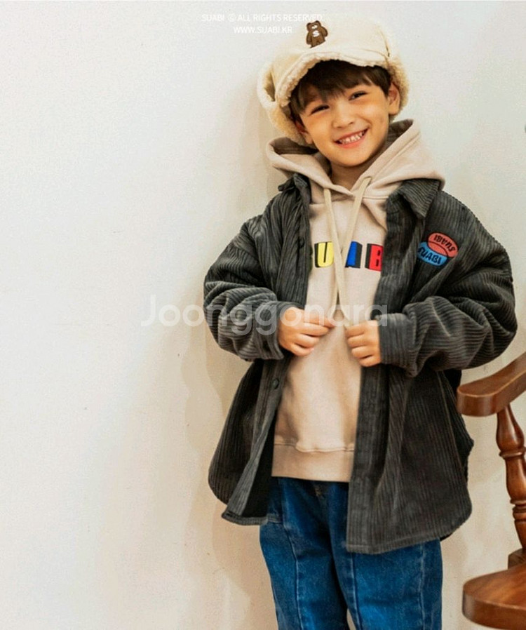 가격내림) 수아비 골덴자켓 XL사이즈 새상품--0