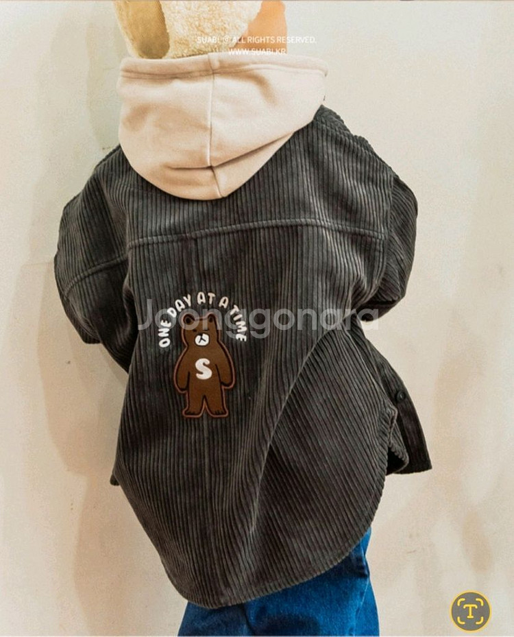 가격내림) 수아비 골덴자켓 XL사이즈 새상품--2