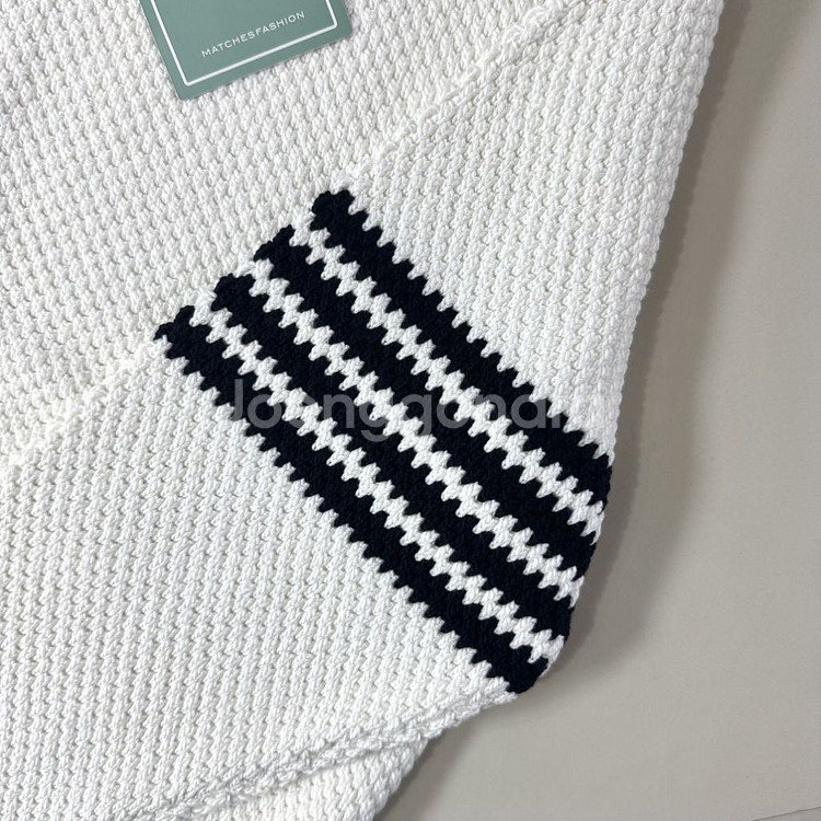 [새상품/5]톰브라운 스트라이프 시드 스티치 니트--2