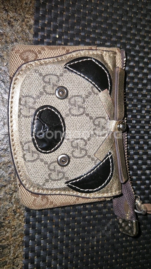 구찌 GG 캔버스 동전지갑입니다--0