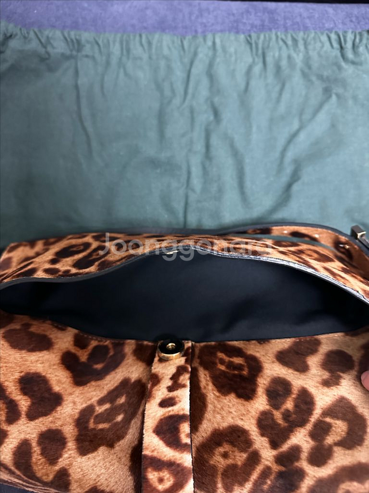 타임 레오파드 송치 가방--5
