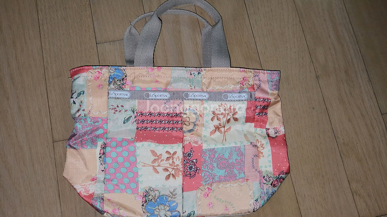 패치워크 쇼퍼백 레스포삭 미니백입니다--0