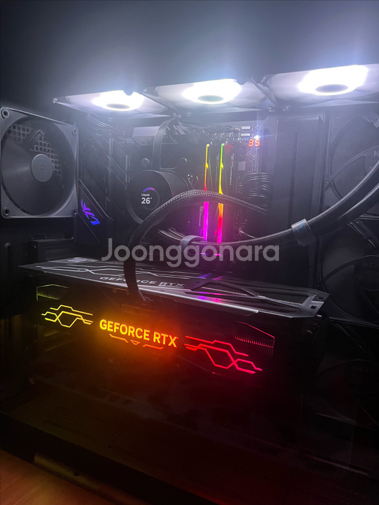 AMD 7800X3D + RTX 4080 SUPER 고사양 게이밍 PC--1