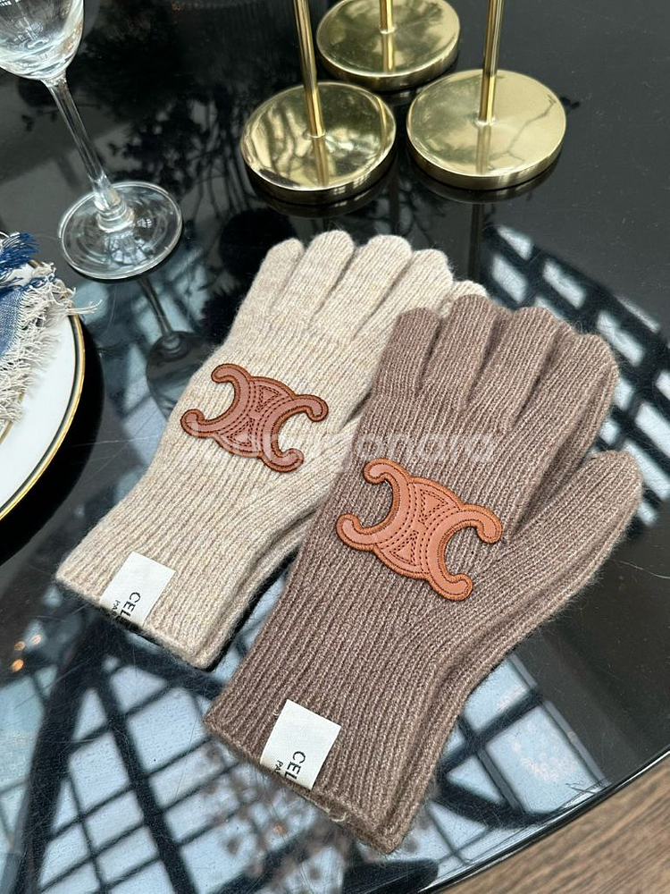 셀린느 울 장갑 새상품--1