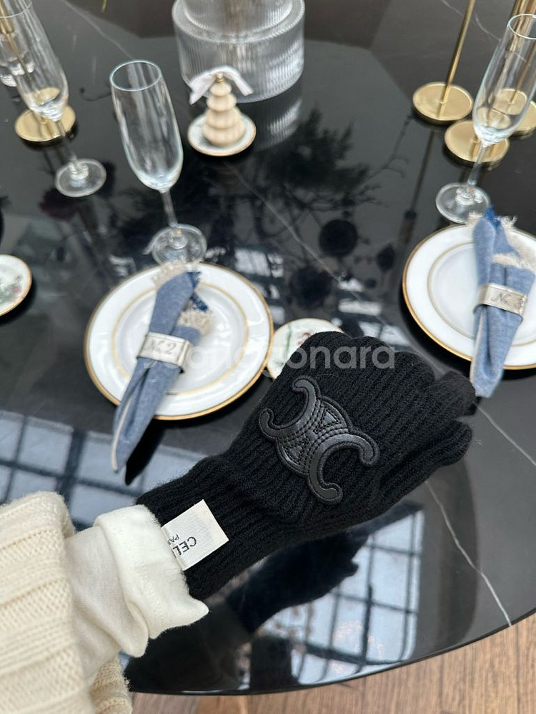 셀린느 울 장갑 새상품--5