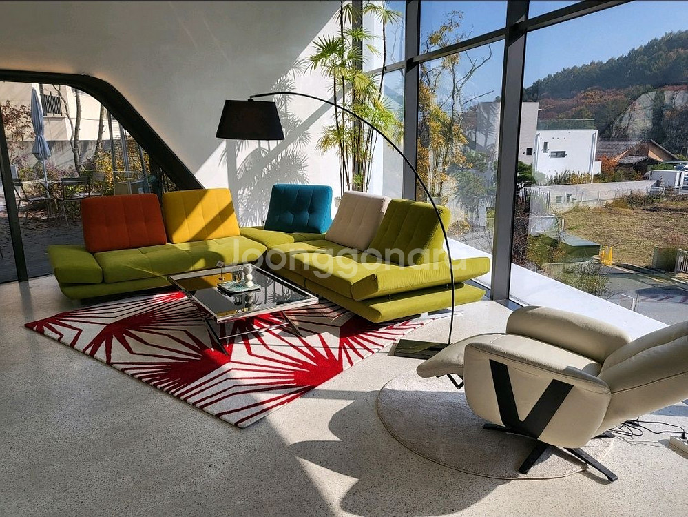 디쟈트 4인 코너소파--1