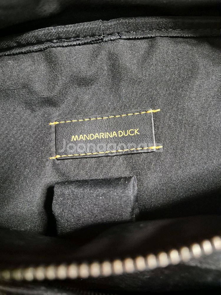 만다리나덕 가죽 백팩--7