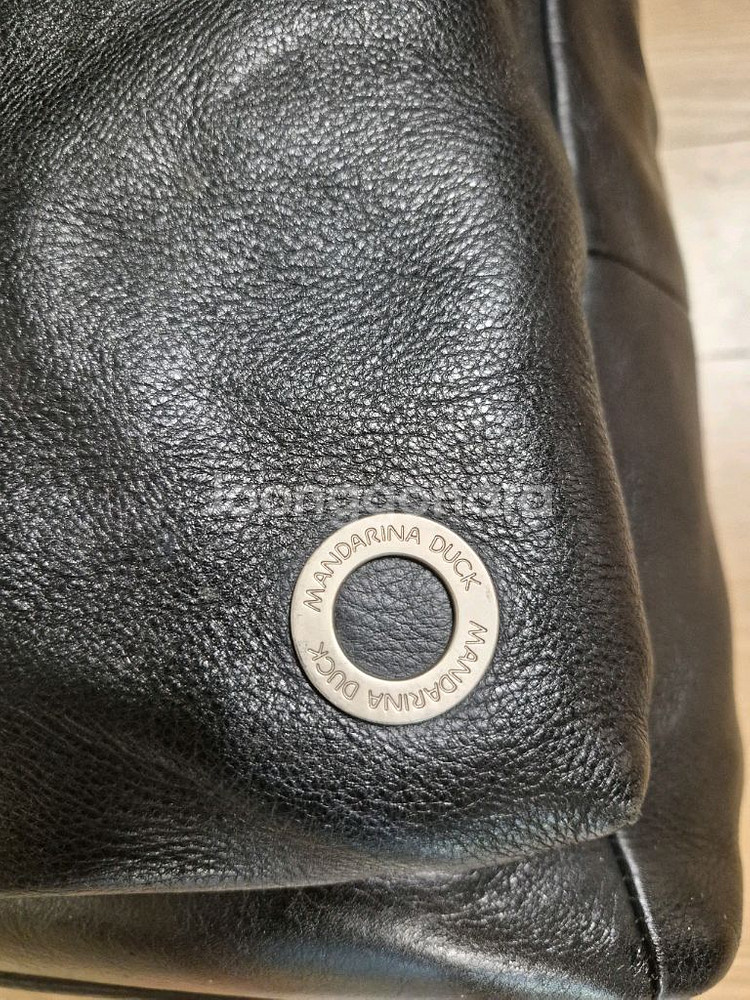 만다리나덕 가죽 백팩--4