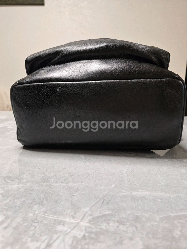 만다리나덕 가죽 백팩--5