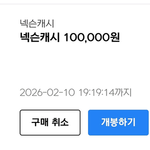 넥슨 캐시 10만원