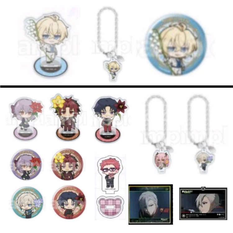 종말의 세라프 dmm 스크래치 아크릴 스탠드, 키링, 캔뱃지--0