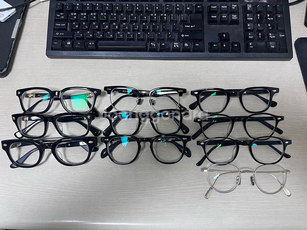 크롬하츠 페이크미 래쉬 디프레임 안경--0