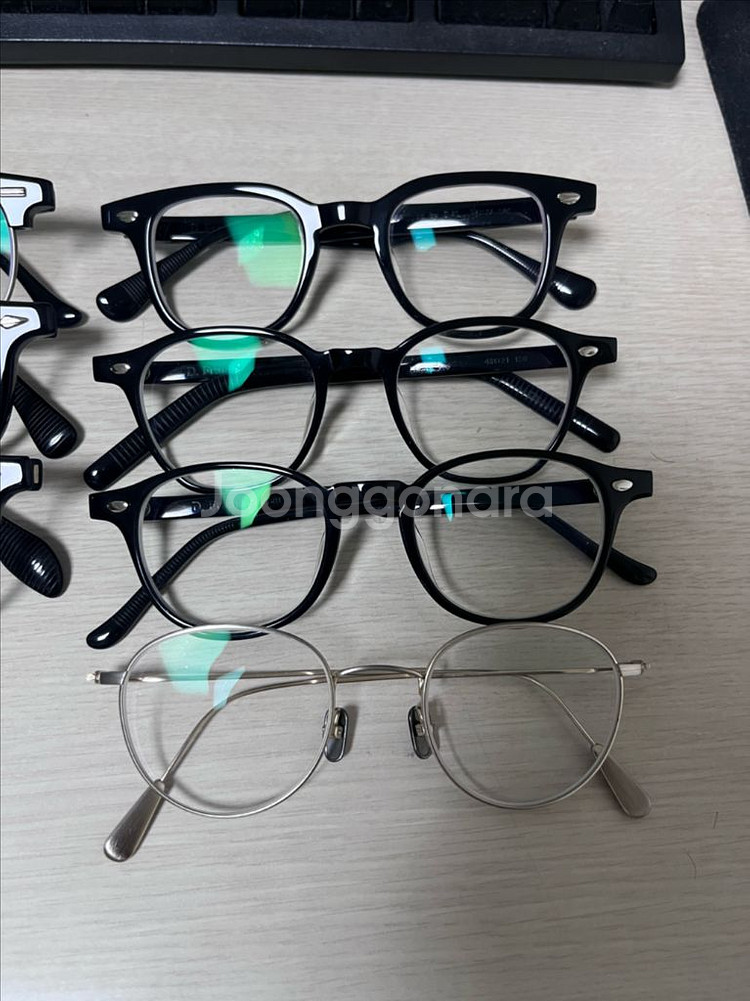 크롬하츠 페이크미 래쉬 디프레임 안경--3