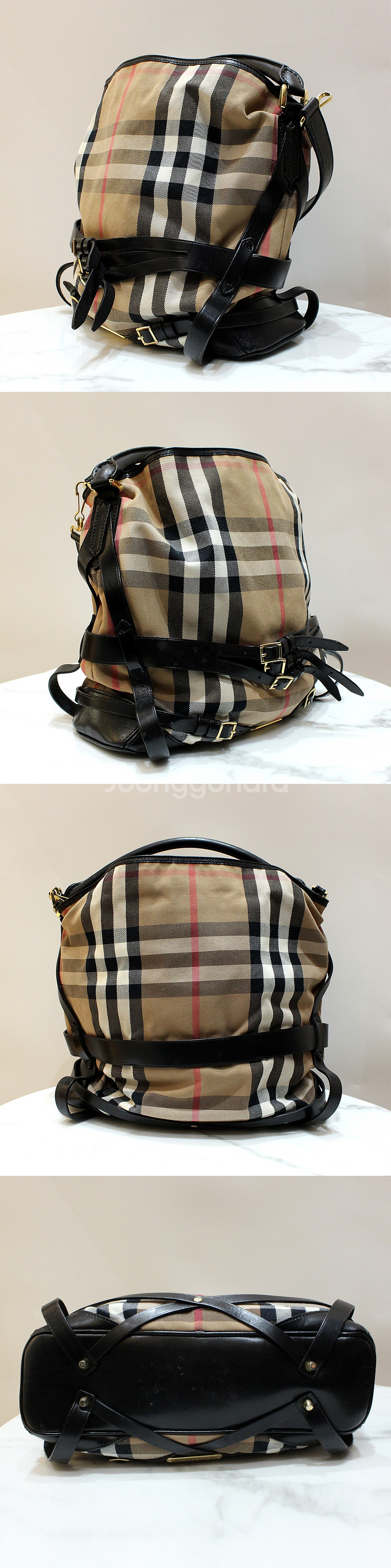 [명품다올동래] 버버리 고스포드 호보 숄더백 3775747--1