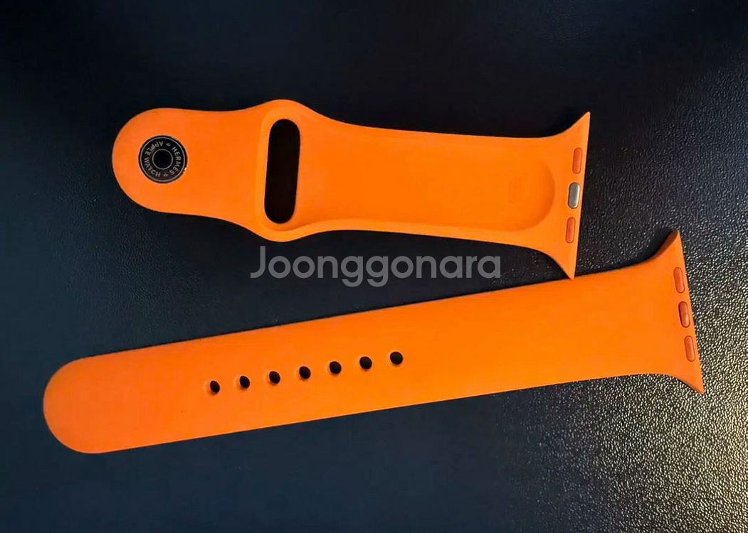 애플워치10 에르메스46mm+사티네GRAND H L+오--1