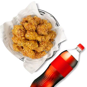 교촌치킨 교촌오리지날+콜라1.25L