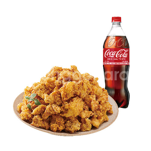 노랑통닭 후라이드치킨(레귤러/순살)+콜라1.25L--0