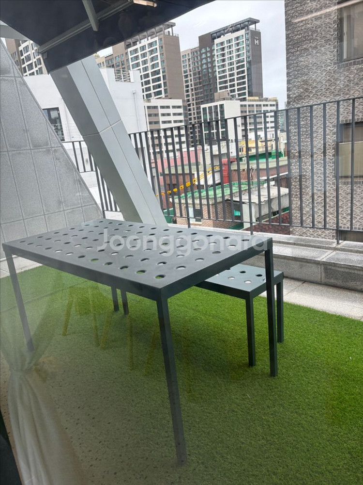 야외 테이블 세트/인조잔디매트--0