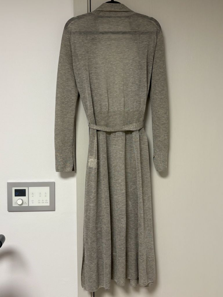 (새상품) 도호 롱니트가디건 그레이--2