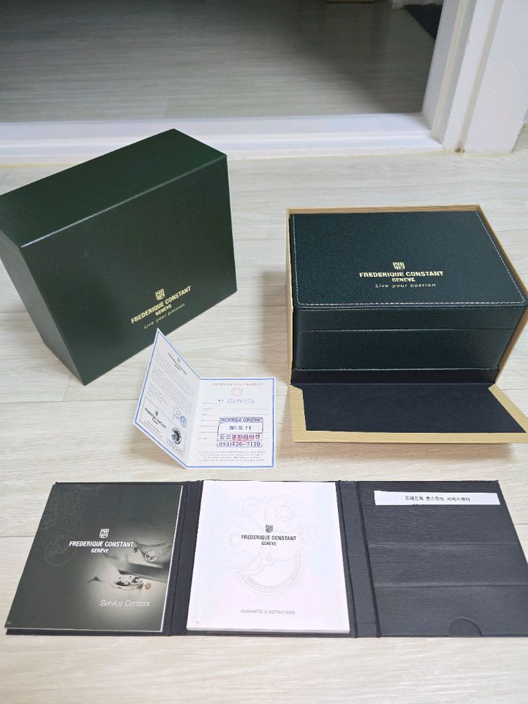 프레드릭 콘스탄트 하트비트 문페이즈 오토매틱 남성시계(--1