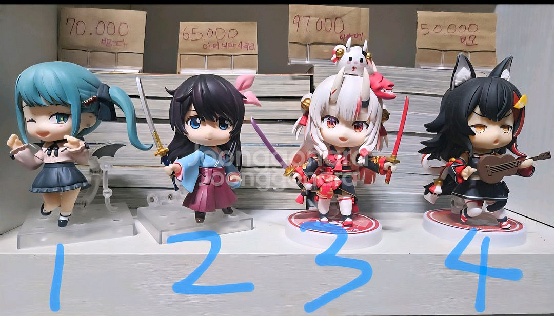 애니메이션 캐릭터 넨도로이드 피규어--0