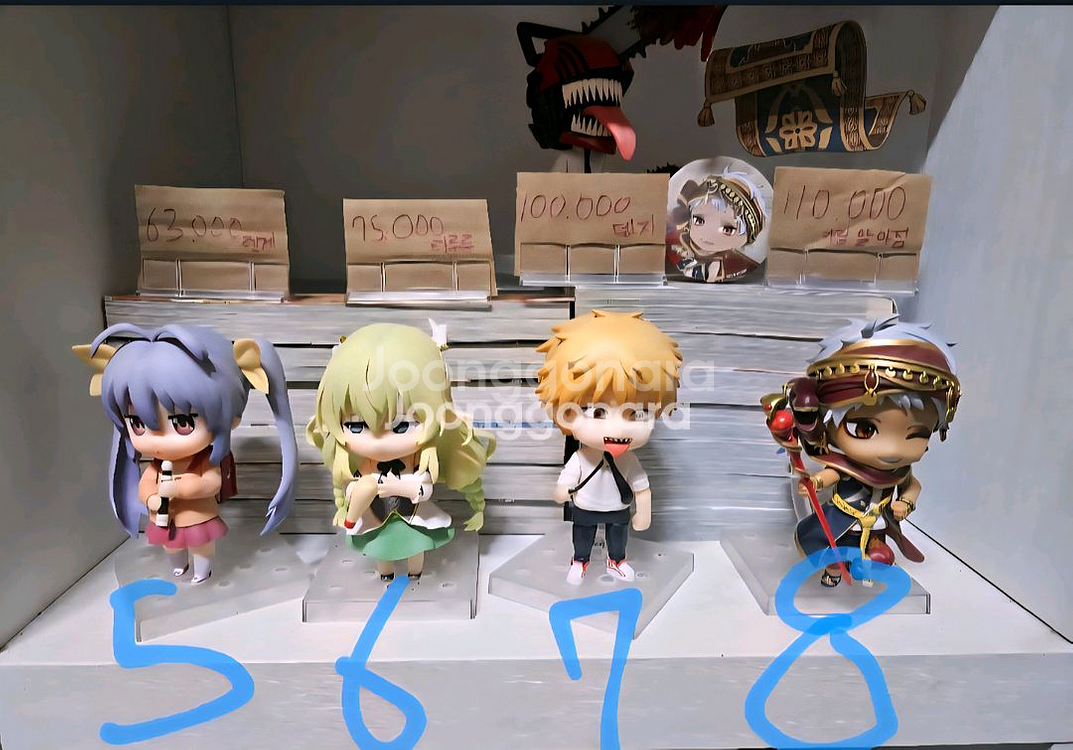 애니메이션 캐릭터 넨도로이드 피규어--1