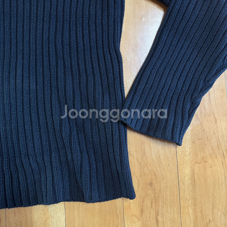 폴로 진스 남성 브이넥 니트 블랙 XL--2