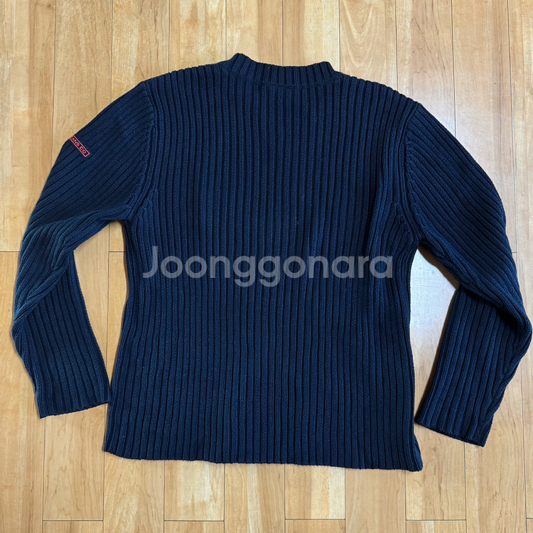 폴로 진스 남성 브이넥 니트 블랙 XL--4