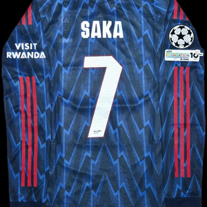 25 26 아스날 어웨이 사카 긴팔 유니폼 L 어센틱