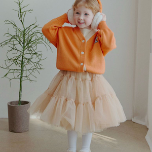 로아앤제인 가디건+ 스커트+귀마개 세트