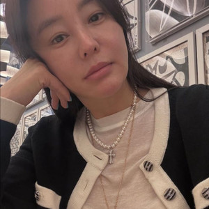 11am 크롬 진주목걸이 새제품 핵진주 임여진