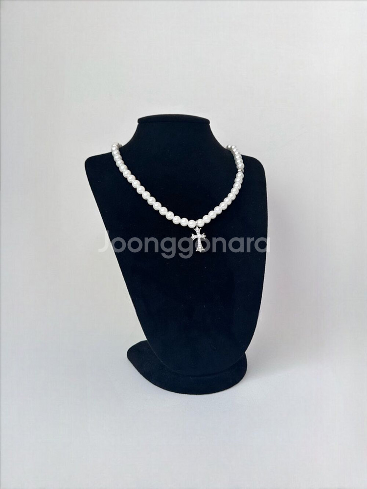 11am 크롬 진주목걸이 새제품 핵진주 임여진--4