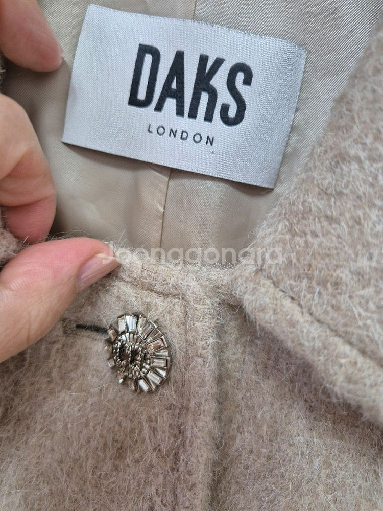 23s 닥스 울&알파카 자켓코트(77)--2