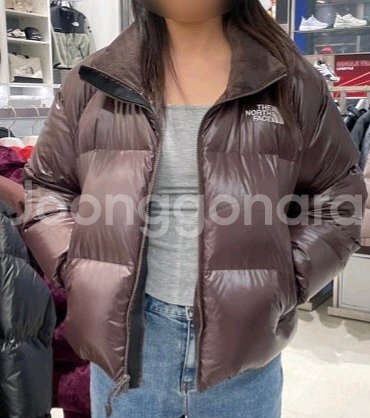 노스페이스 네오퍼피 브라운m90--3