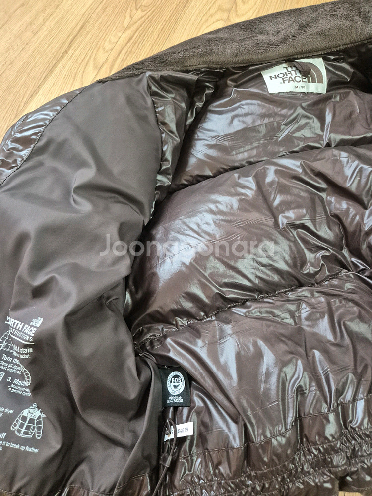 노스페이스 네오퍼피 브라운m90--4