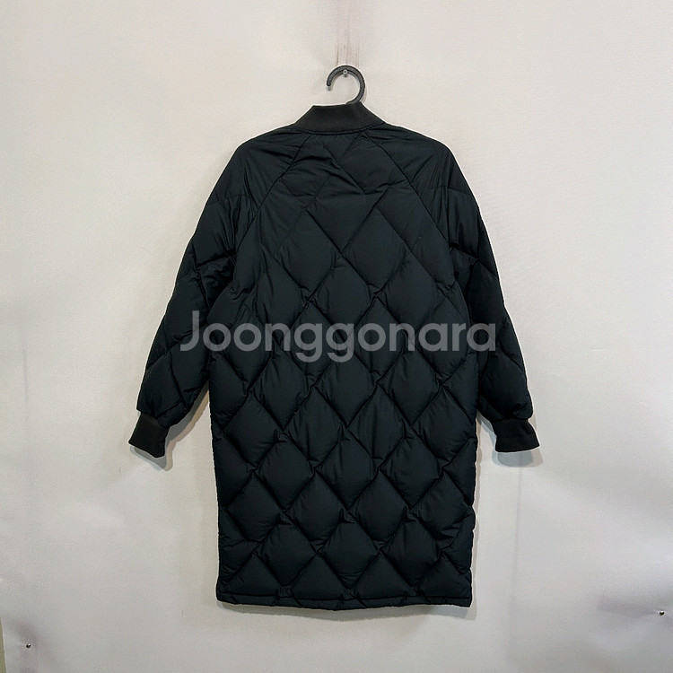 아디다스 여성 오리털 롱패딩 오버핏--1