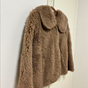 밍 레이스업 퍼 자켓