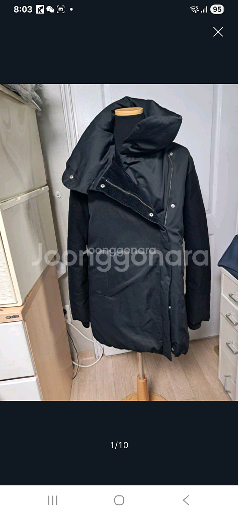 띠어리 오리털 패딩 다운 P사이즈(약55)--0