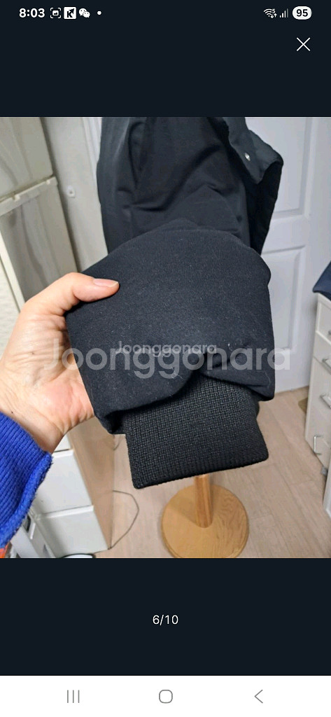 띠어리 오리털 패딩 다운 P사이즈(약55)--5