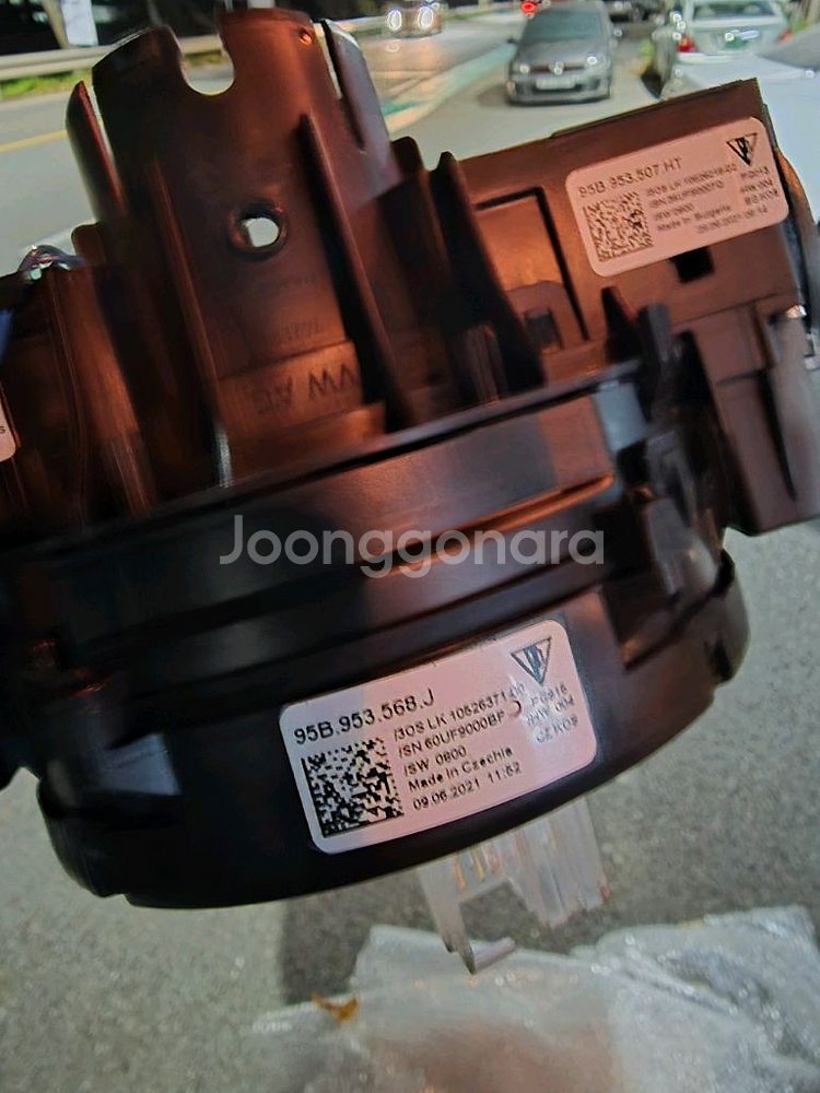 카이엔 958.2 클락스프링 스티어링칼럼 팝니다.--3